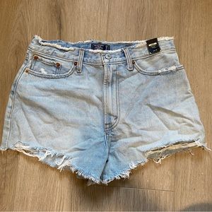 Abercrombie Annie High Rise Shorts NWT
